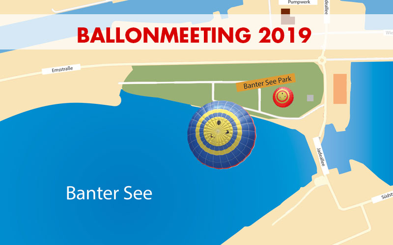 Das Ballonmeeting findet 2019 erneut im Banter See Park statt
